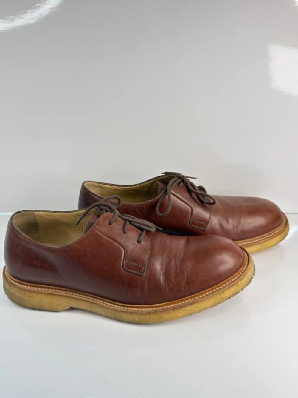 A.P.C. Rue Madame Paris Leather Derby Shoes – Men’s US 7.5 (EU 40) - Picture 9 of 16